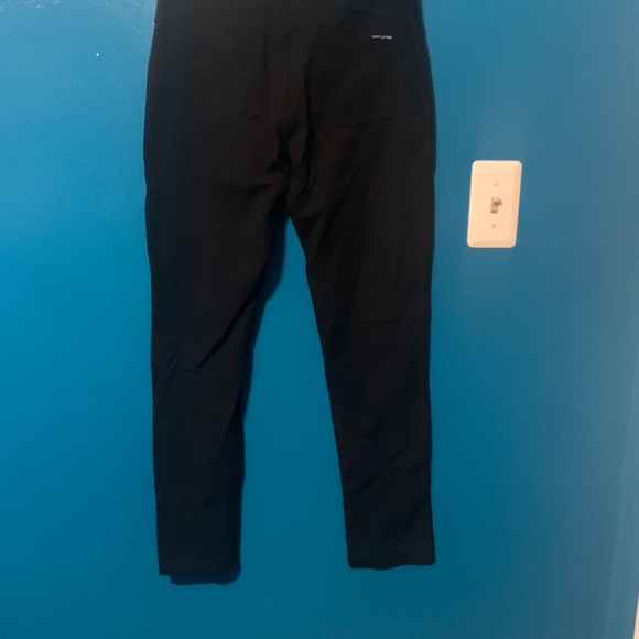 DKNY pull on jeggings with faux leather pockets - Picture 3 of 8